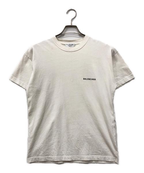 BALENCIAGA（バレンシアガ）BALENCIAGA (バレンシアガ) Medium Fit T-Shirt ホワイト サイズ:XSの古着・服飾アイテム