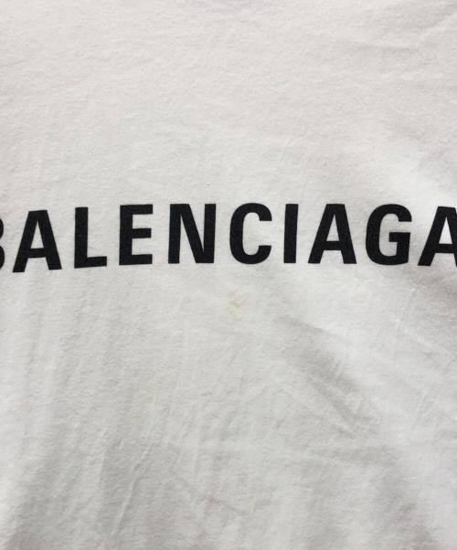 BALENCIAGA（バレンシアガ）BALENCIAGA (バレンシアガ) Medium Fit T-Shirt ホワイト サイズ:XSの古着・服飾アイテム