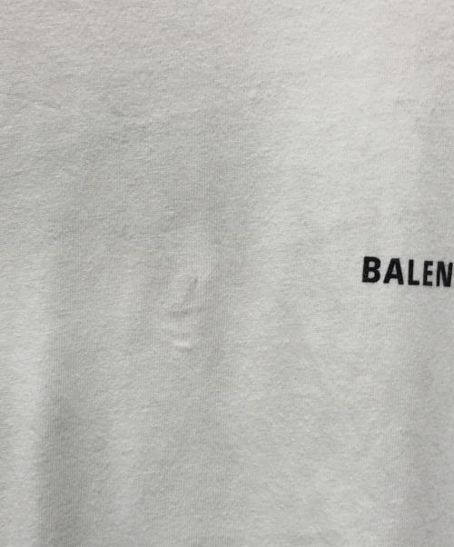 BALENCIAGA（バレンシアガ）BALENCIAGA (バレンシアガ) Medium Fit T-Shirt ホワイト サイズ:XSの古着・服飾アイテム