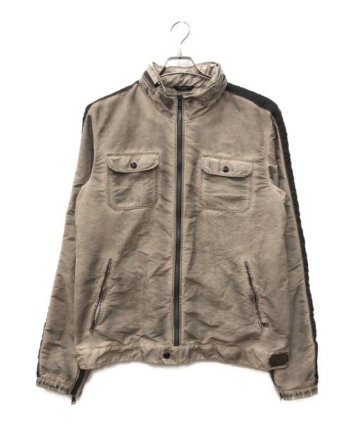 DOLCE & GABBANA（ドルチェ＆ガッバーナ）DOLCE & GABBANA (ドルチェ＆ガッバーナ) ガーメントダイジャケット グレー サイズ:54の古着・服飾アイテム