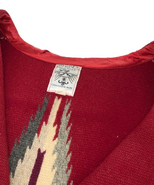 ORTEGA's（オルテガ）ORTEGA's (オルテガ) チマヨベスト レッド サイズ:40の古着・服飾アイテム