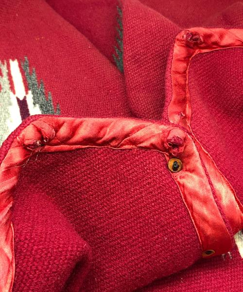 ORTEGA's（オルテガ）ORTEGA's (オルテガ) チマヨベスト レッド サイズ:40の古着・服飾アイテム