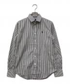 POLO RALPH LAURENポロ・ラルフローレン）の古着「ストライプシャツ」｜ホワイト×グレー