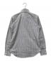 POLO RALPH LAUREN (ポロ・ラルフローレン) ストライプシャツ ホワイト×グレー 未使用品：12000円