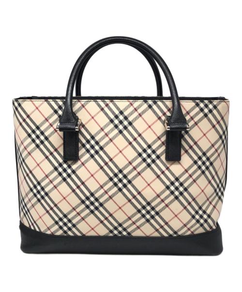 BURBERRY（バーバリー）BURBERRY (バーバリー) ノバチェックトートバッグ ベージュ サイズ:下記参照の古着・服飾アイテム