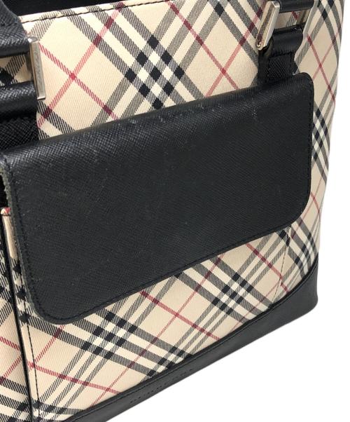 BURBERRY（バーバリー）BURBERRY (バーバリー) ノバチェックトートバッグ ベージュ サイズ:下記参照の古着・服飾アイテム
