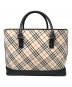BURBERRY (バーバリー) ノバチェックトートバッグ ベージュ サイズ:下記参照：16000円