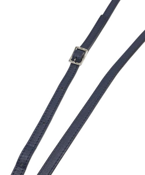 PLEATS PLEASE（プリーツプリーズ）PLEATS PLEASE (プリーツプリーズ) NOUGAT エナメルショルダーバッグ ネイビー サイズ:下記参照の古着・服飾アイテム