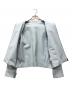 theory luxe (セオリーリュクス) NEWTON TRISTA ジップブルゾン ブルー サイズ:40：9000円