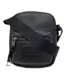ARMANI EXCHANGE（アルマーニ エクスチェンジ）の古着「ショルダーバッグ」｜ブラック