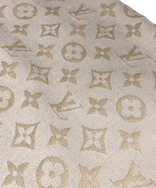 LOUIS VUITTON（ルイ ヴィトン）LOUIS VUITTON (ルイ ヴィトン) 大判スカーフ ベージュ サイズ:下記参照の古着・服飾アイテム