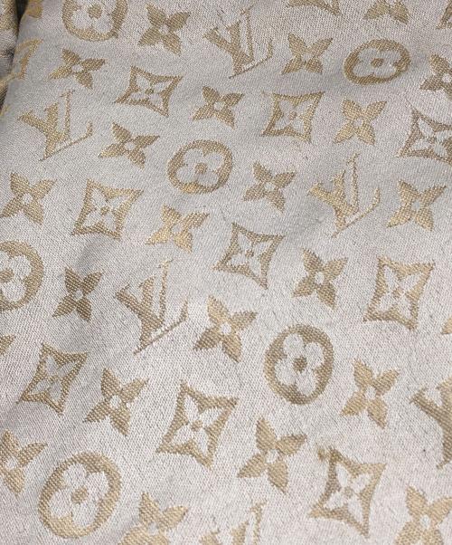 LOUIS VUITTON（ルイ ヴィトン）LOUIS VUITTON (ルイ ヴィトン) 大判スカーフ ベージュ サイズ:下記参照の古着・服飾アイテム