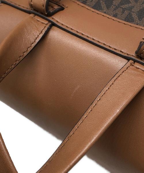 MICHAEL KORS（マイケル・コース）MICHAEL KORS (マイケル・コース) JET SET ITEM チェーン バックパック ブラウン サイズ:下記参照の古着・服飾アイテム