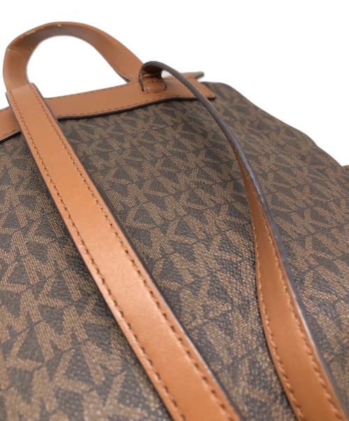 MICHAEL KORS（マイケル・コース）MICHAEL KORS (マイケル・コース) JET SET ITEM チェーン バックパック ブラウン サイズ:下記参照の古着・服飾アイテム