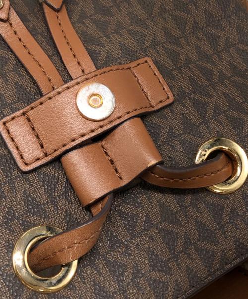 MICHAEL KORS（マイケル・コース）MICHAEL KORS (マイケル・コース) JET SET ITEM チェーン バックパック ブラウン サイズ:下記参照の古着・服飾アイテム