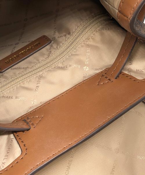 MICHAEL KORS（マイケル・コース）MICHAEL KORS (マイケル・コース) JET SET ITEM チェーン バックパック ブラウン サイズ:下記参照の古着・服飾アイテム