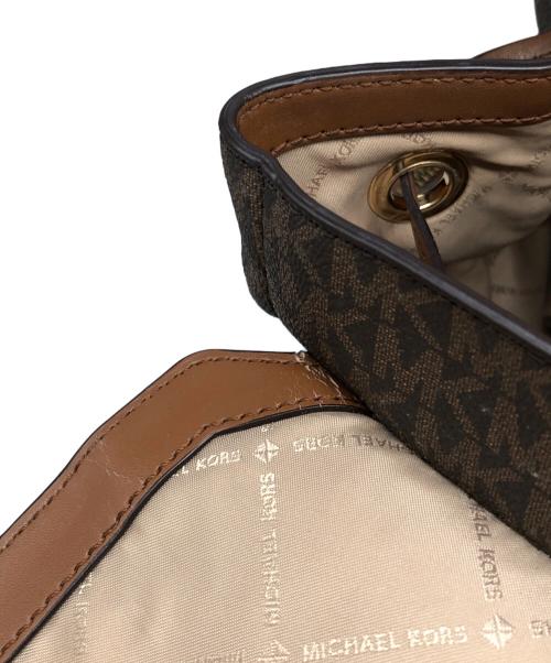 MICHAEL KORS（マイケル・コース）MICHAEL KORS (マイケル・コース) JET SET ITEM チェーン バックパック ブラウン サイズ:下記参照の古着・服飾アイテム