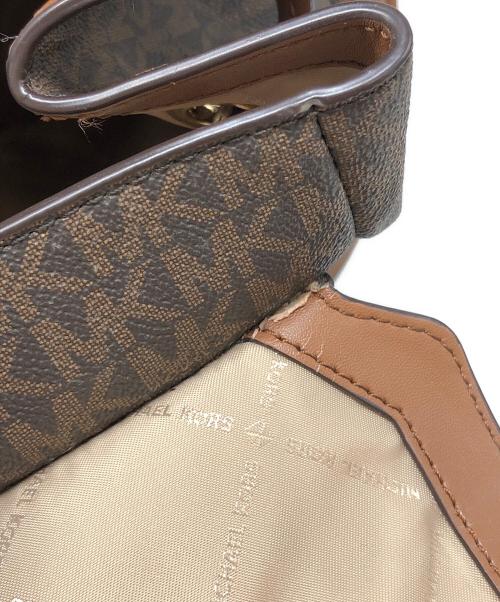 MICHAEL KORS（マイケル・コース）MICHAEL KORS (マイケル・コース) JET SET ITEM チェーン バックパック ブラウン サイズ:下記参照の古着・服飾アイテム