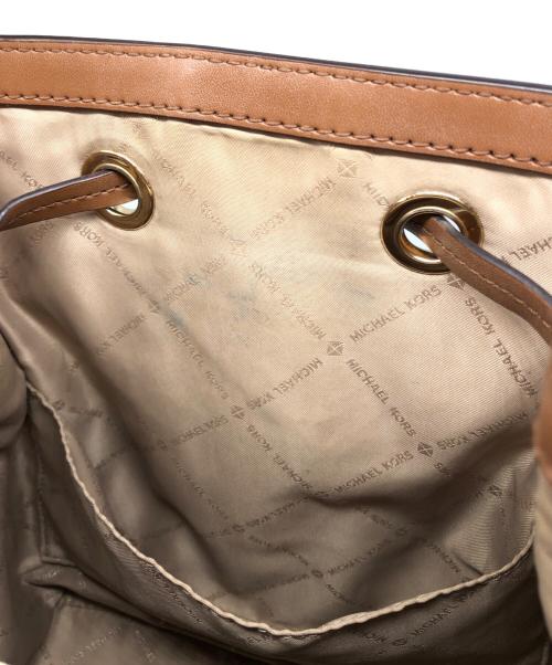 MICHAEL KORS（マイケル・コース）MICHAEL KORS (マイケル・コース) JET SET ITEM チェーン バックパック ブラウン サイズ:下記参照の古着・服飾アイテム
