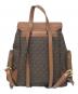 MICHAEL KORS (マイケル・コース) JET SET ITEM チェーン バックパック ブラウン サイズ:下記参照：10000円