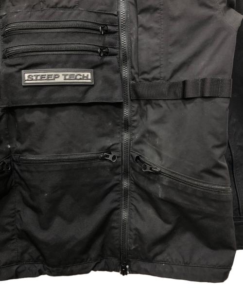 THE NORTH FACE（ザ ノース フェイス）THE NORTH FACE (ザ ノース フェイス) Supreme (シュプリーム) Steep Tech Hooded Jacket ブラック サイズ:Mの古着・服飾アイテム