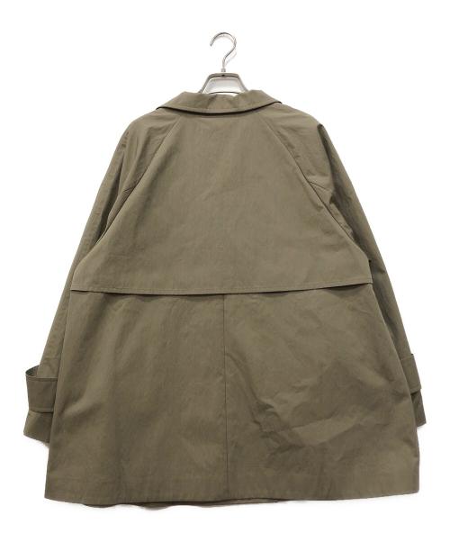 journal standard L'essage（ジャーナルスタンダード レサージュ）journal standard L'essage (ジャーナルスタンダード レサージュ) NALYAスタンドショートコート カーキ サイズ:36 未使用品の古着・服飾アイテム