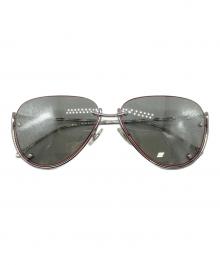 DIESEL（ディーゼル）の古着「ティアドロップサングラス」｜シルバー