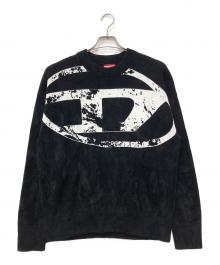 DIESEL（ディーゼル）の古着「S BOXT-N5 クルーネックニット」｜ブラック