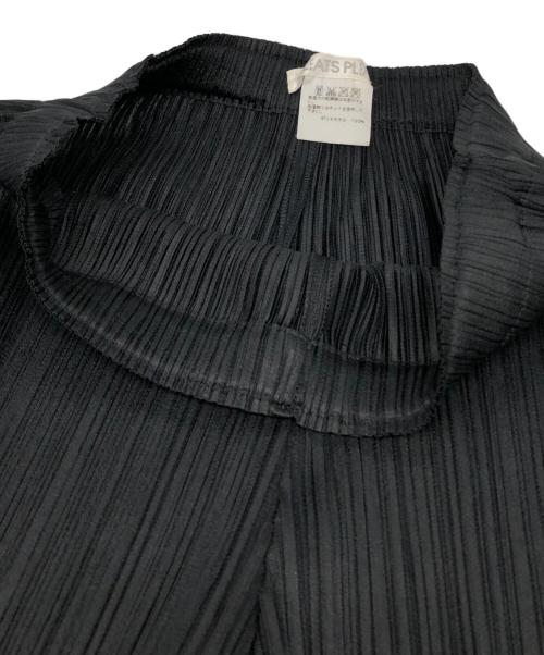 PLEATS PLEASE（プリーツプリーズ）PLEATS PLEASE (プリーツプリーズ) プリーツストレートパンツ ブラック サイズ:1の古着・服飾アイテム