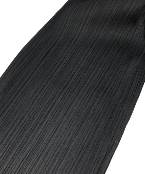 PLEATS PLEASE（プリーツプリーズ）PLEATS PLEASE (プリーツプリーズ) プリーツストレートパンツ ブラック サイズ:1の古着・服飾アイテム