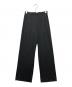 PLEATS PLEASE（プリーツプリーズ）の古着「プリーツストレートパンツ」｜ブラック
