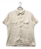C.P COMPANYシーピーカンパニー）の古着「コットンS/Sシャツ」｜ベージュ