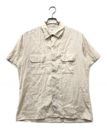 C.P COMPANY（シーピーカンパニー）の古着「コットンS/Sシャツ」｜ベージュ