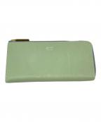 gentenゲンテン）の古着「レザー長財布」｜グリーン