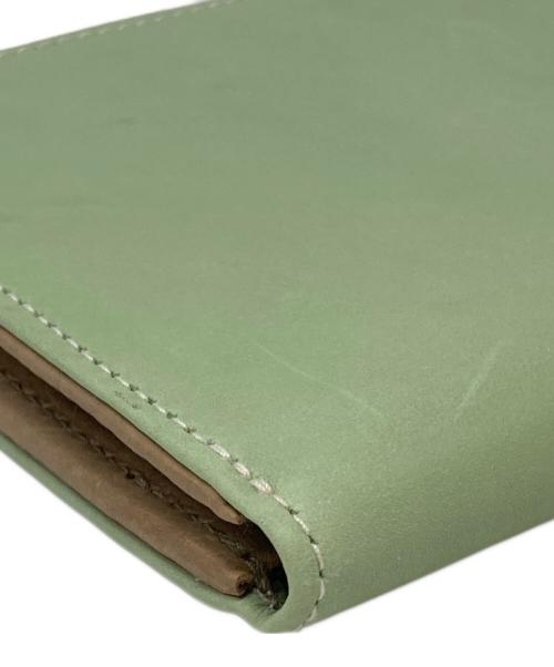 genten（ゲンテン）genten (ゲンテン) レザー長財布 グリーン サイズ:下記参照の古着・服飾アイテム