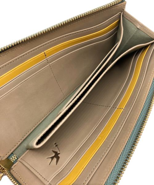 genten（ゲンテン）genten (ゲンテン) レザー長財布 グリーン サイズ:下記参照の古着・服飾アイテム