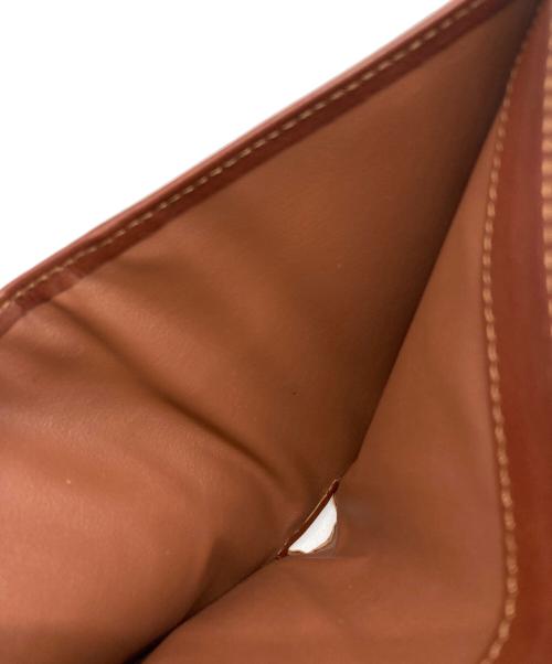 CELINE（セリーヌ）CELINE (セリーヌ) ジャガードWホック財布 ベージュ×イエロー サイズ:下記参照の古着・服飾アイテム