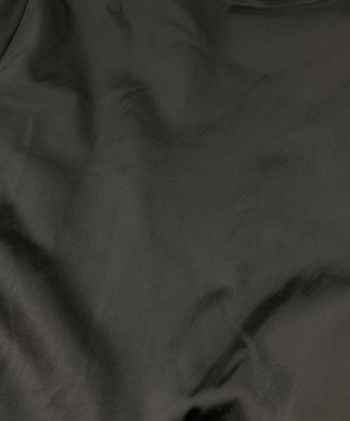 sheller（シェリエ）sheller (シェリエ) ボタンサテンブルゾン ブラック サイズ:Fの古着・服飾アイテム