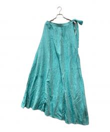 MYLAN（マイラン）の古着「One Shoulder Ribbon Dress」｜ブルー