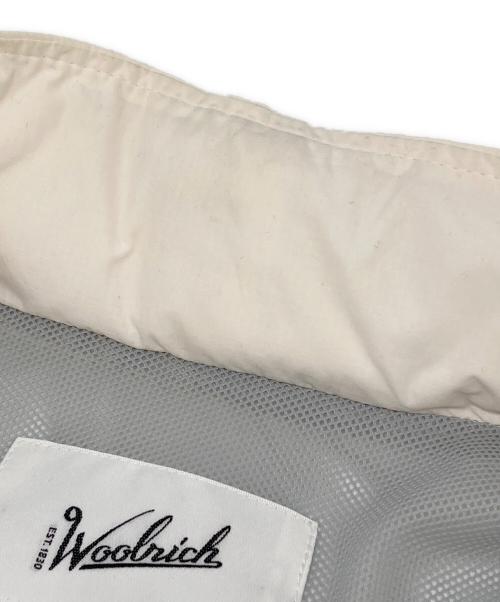 WOOLRICH（ウールリッチ）WOOLRICH (ウールリッチ) ナイロンスイングトップ アイボリー×グレー サイズ:Lの古着・服飾アイテム