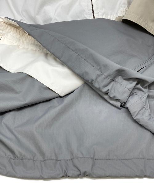 WOOLRICH（ウールリッチ）WOOLRICH (ウールリッチ) ナイロンスイングトップ アイボリー×グレー サイズ:Lの古着・服飾アイテム