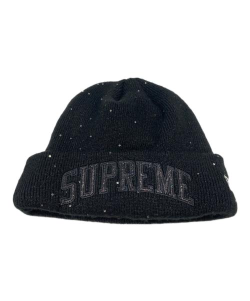 SUPREME（シュプリーム）SUPREME (シュプリーム) New Era (ニューエラ) Metallic Arc Beanie ブラック サイズ:下記参照の古着・服飾アイテム