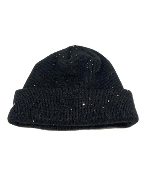 SUPREME（シュプリーム）SUPREME (シュプリーム) New Era (ニューエラ) Metallic Arc Beanie ブラック サイズ:下記参照の古着・服飾アイテム