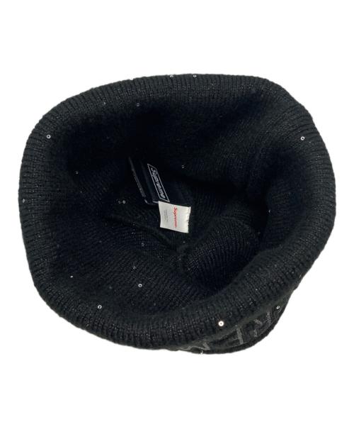 SUPREME（シュプリーム）SUPREME (シュプリーム) New Era (ニューエラ) Metallic Arc Beanie ブラック サイズ:下記参照の古着・服飾アイテム
