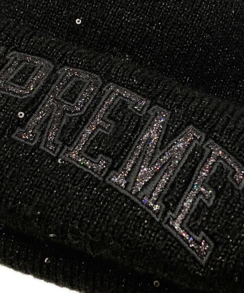 SUPREME（シュプリーム）SUPREME (シュプリーム) New Era (ニューエラ) Metallic Arc Beanie ブラック サイズ:下記参照の古着・服飾アイテム