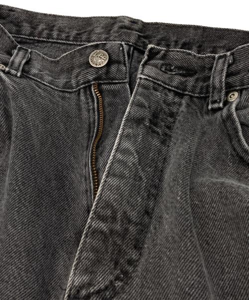 LEE（リー）LEE (リー) ブラックデニムパンツ ブラック サイズ:36×32の古着・服飾アイテム