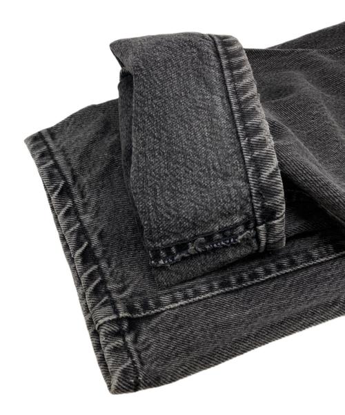 LEE（リー）LEE (リー) ブラックデニムパンツ ブラック サイズ:36×32の古着・服飾アイテム
