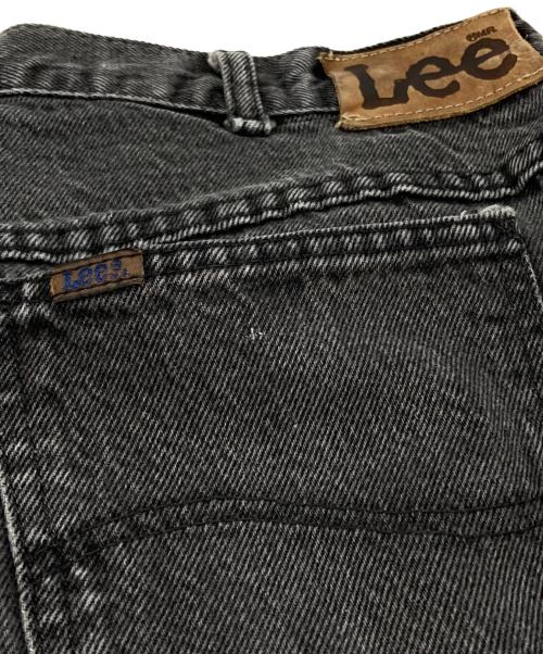 LEE（リー）LEE (リー) ブラックデニムパンツ ブラック サイズ:36×32の古着・服飾アイテム