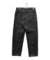 LEE (リー) ブラックデニムパンツ ブラック サイズ:36×32：10000円