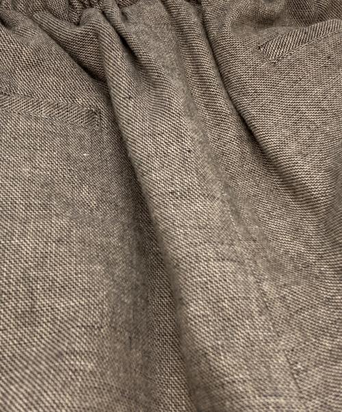 SACRA（サクラ）SACRA (サクラ) リネンコットンシャンブレーパンツ グレー サイズ:36の古着・服飾アイテム